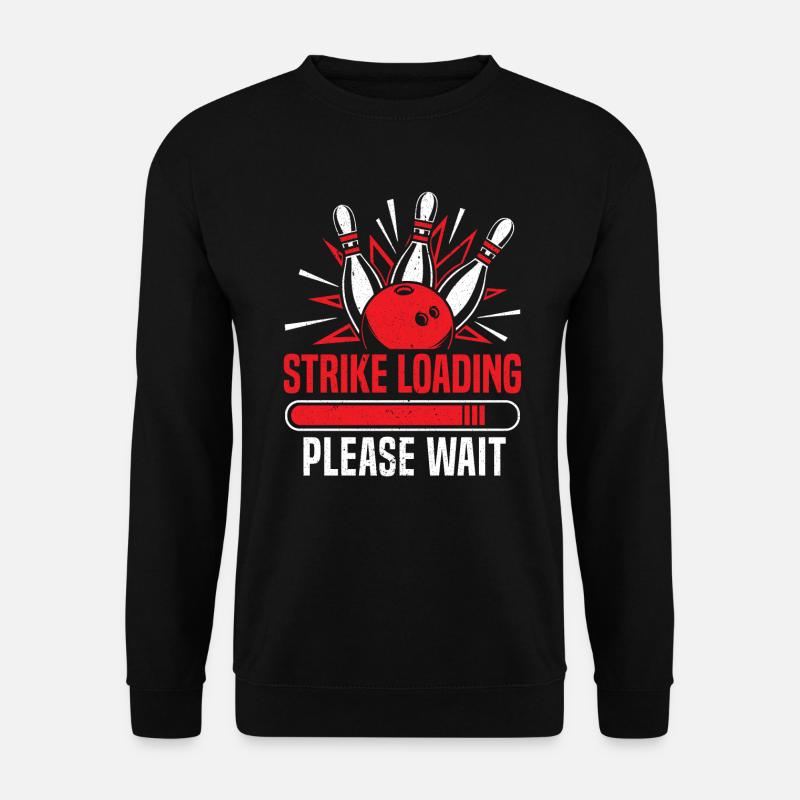 Strike Loading Bowling - Unisex Pullover - Schwarz