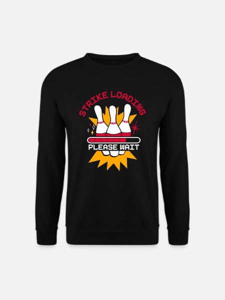 Strike Loading Bowling - Unisex Sweatshirt - black