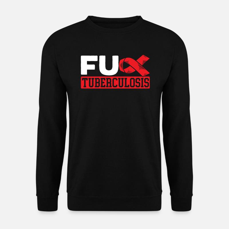 Tuberkulose-Krieger Tuberkulose-Bewusstsein - Unisex Pullover - Schwarz