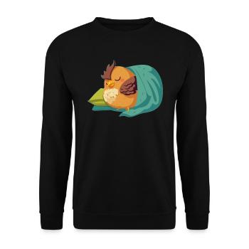 Éleveur de poulet Chuchoteur de poulet Animal de ferme - Sweat-shirt Unisexe - noir - Devant - Alina (178cm) & Michal (187cm)
