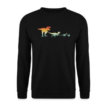 Éleveur de poulet Chuchoteur de poulet Animal de ferme - Sweat-shirt Unisexe - noir - Devant - Alina (178cm) & Michal (187cm)