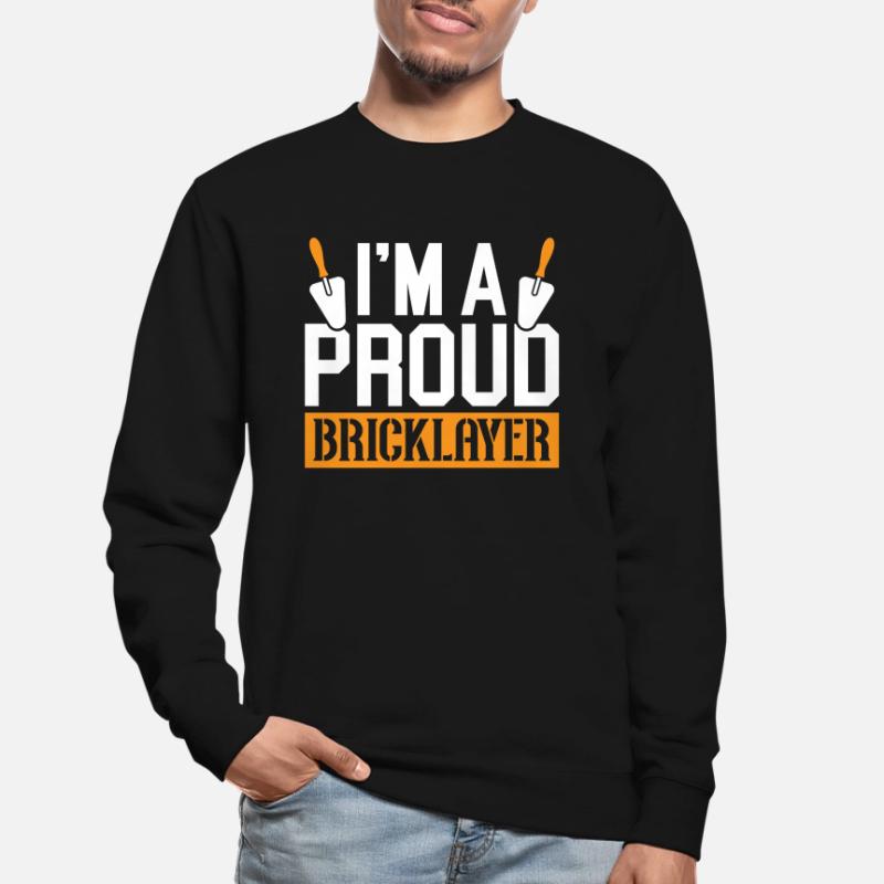Brickie Bricks Construction Worker Bricklayer Unisex Sweatshirt