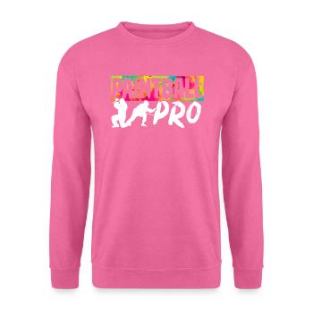 Paintball Paint Gun Paintball Spieler Paintballer - Unisex Pullover - Pink - Vorne