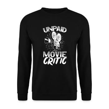 Theaterprobe Darsteller Künstler Schauspielerin Schauspieler - Unisex Pullover - Schwarz - Vorne - Alina (178cm) & Michal (187cm)