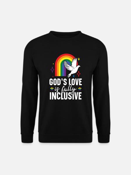 Gay Rights Rainbow Pride LGBTQ Gay Pride Parade - Unisex Pullover - Schwarz