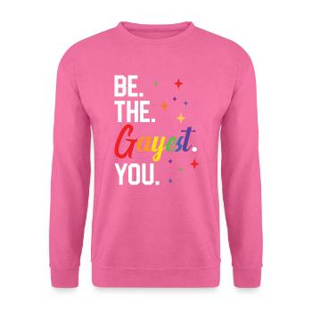 Gay Rights Rainbow Pride Month LGBTQ Gay Pride - Unisex Pullover - Pink - Vorne