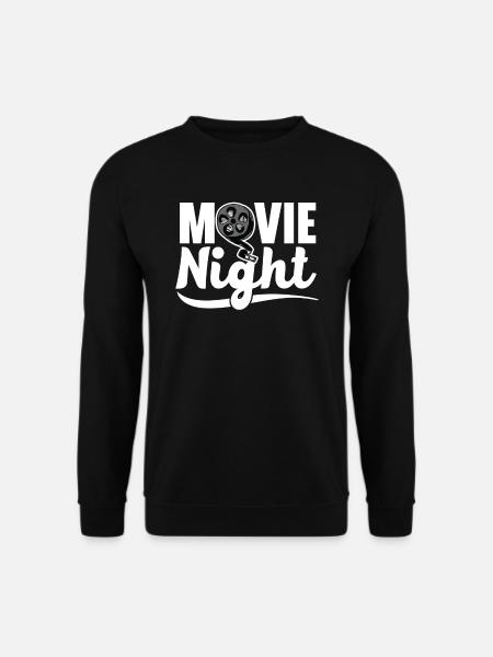 Soirée cinéma Critique de cinéma Marathon Cinéma - Sweat-shirt Unisexe - noir