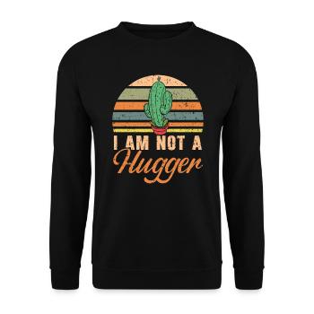 Cactus Plante Succulent Pots Amoureux des plantes Jardinage - Sweat-shirt Unisexe - noir - Devant - Alina (178cm) & Michal (187cm)