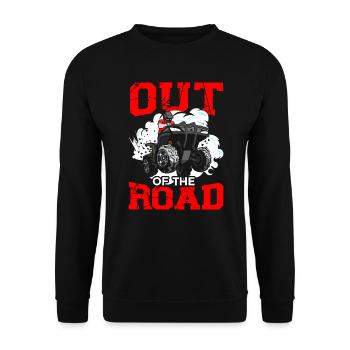 ATV Lover Quad Bike ATV Outdoor Mudding Offroading - Sweat-shirt Unisexe - noir - Devant - Alina (178cm) & Michal (187cm)