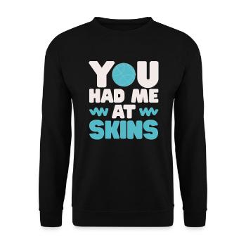 Bocce Ball Player Bocce Game Italian Sports Italy - Unisex Sweatshirt - black - Front - Alina (178cm) & Michal (187cm)