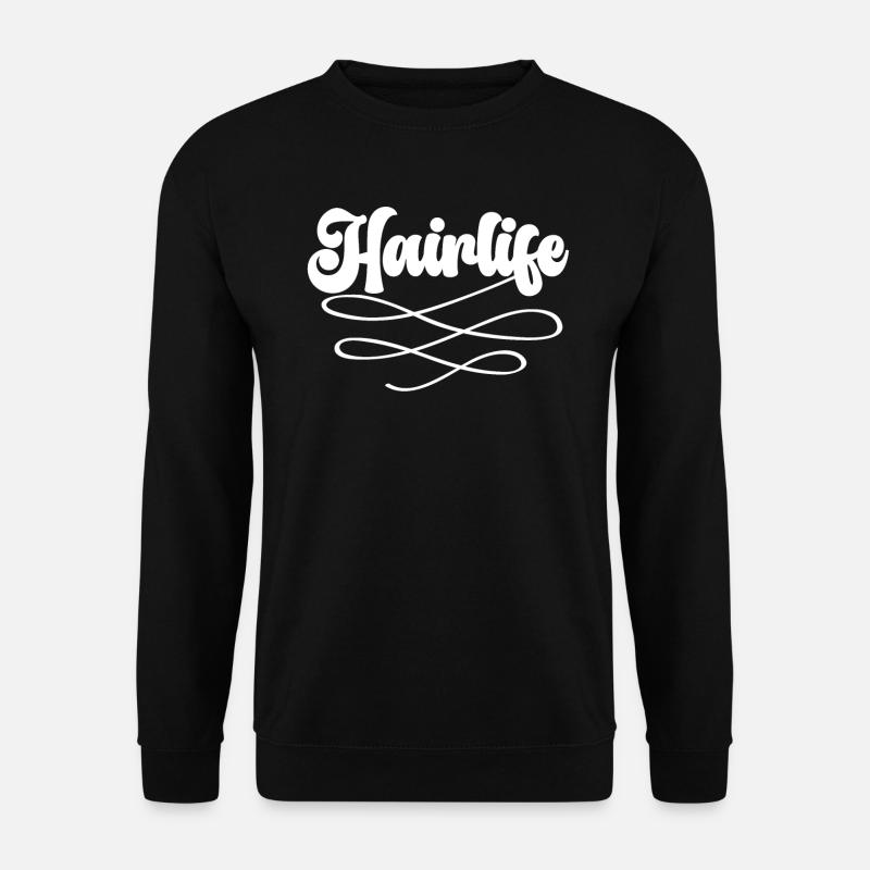Friseur - Unisex Pullover - Schwarz