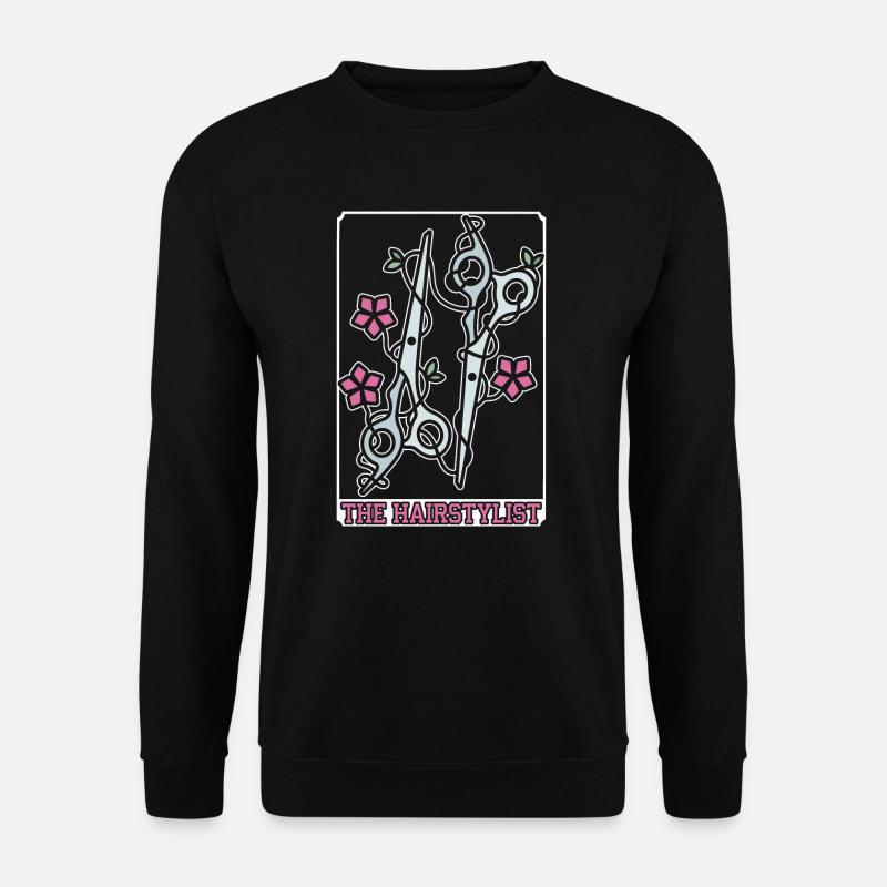 Friseur - Unisex Pullover - Schwarz