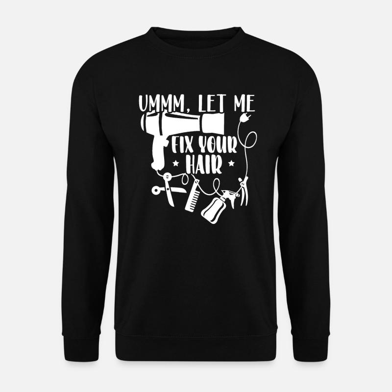 Friseur - Unisex Pullover - Schwarz