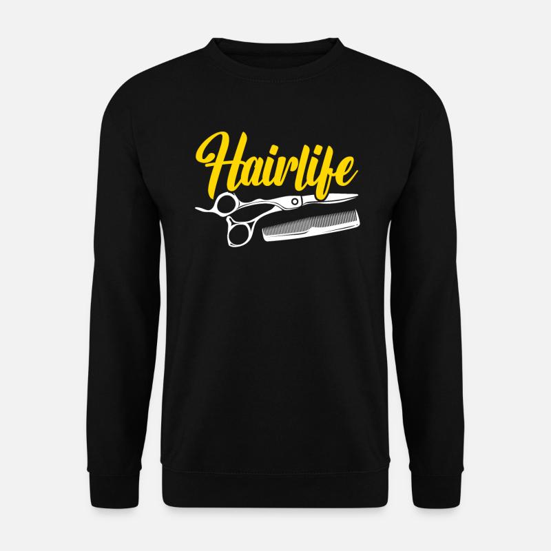 Friseur - Unisex Pullover - Schwarz