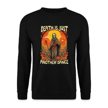 Dia De Los Muertos Sugar Skull Mexican Holiday - Unisex Sweatshirt - black - Front - Alina (178cm) & Michal (187cm)