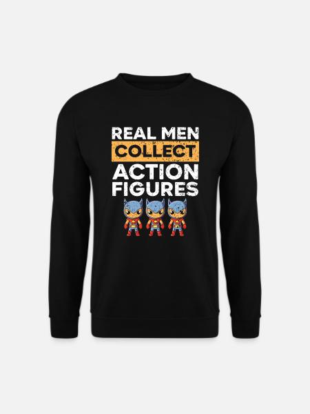 Action Figur Samler Hobby Legetøjssamling - Unisex sweater - sort