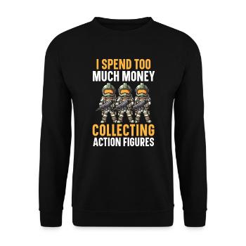 Action Figurine Collector Hobby Toy Collection - Sweat-shirt Unisexe - noir - Devant - Alina (178cm) & Michal (187cm)