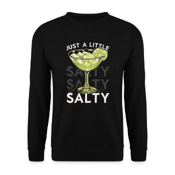 Margarita Lover Alcohol Drinker Mexican Cocktail - Unisex Sweatshirt - black - Front - Alina (178cm) & Michal (187cm)