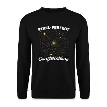 Astrophotography Camera Astronomical Astronomy - Unisex Sweatshirt - black - Front - Alina (178cm) & Michal (187cm)
