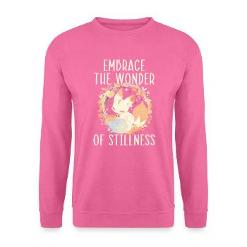 Schlafende Fuchs Schlafmütze Nickerchen Schlaf Fuchs Liebhaber - Unisex Pullover - Pink - Vorne