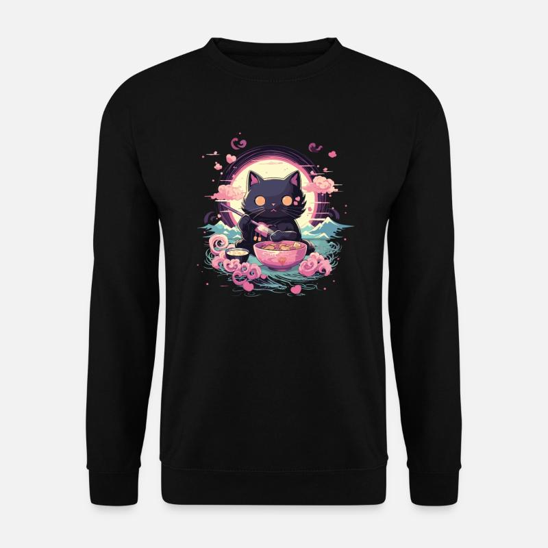 Pastel Goth Lover Kawaii Emo Soft Grunge Esthétique - Sweat-shirt Unisexe - noir