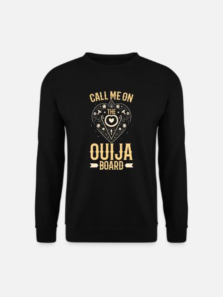 Ouija-Brett Paranormaler Geist Brett Halloween - Unisex Pullover - Schwarz