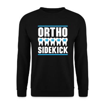 Kieferorthopädischer Assistent Beruf Zahnarzt Zahnarzt - Unisex Pullover - Schwarz - Vorne - Alina (178cm) & Michal (187cm)