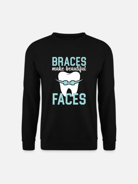 Kieferorthopädischer Assistent Beruf Zahnarzt Zahnarzt - Unisex Pullover - Schwarz