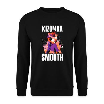 Kizomba Tanz Bachata Angola Tanz Urban Kiz - Unisex Pullover - Schwarz - Vorne - Alina (178cm) & Michal (187cm)