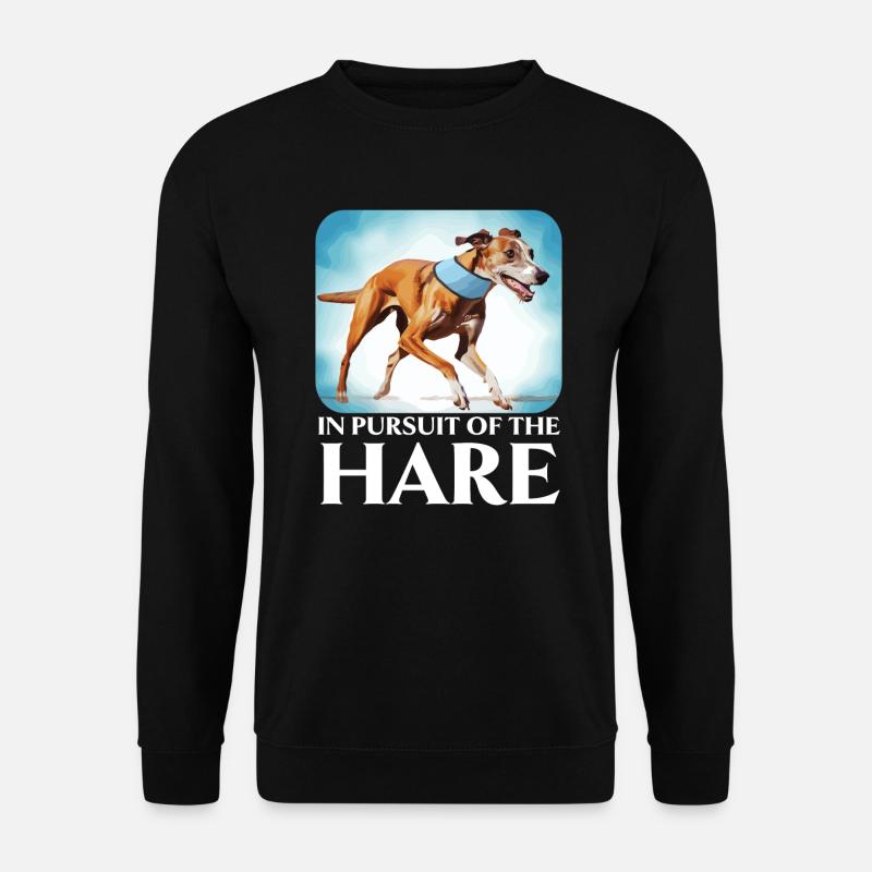 Greyhound Racing Dog Breed Race Greyhound Owner - Unisex Pullover - Schwarz