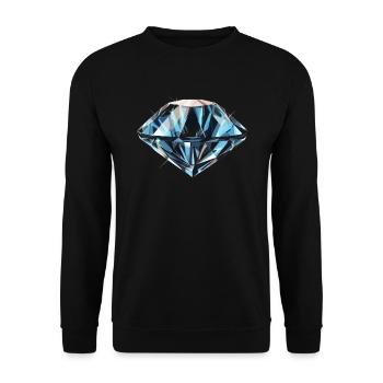 Lapidaire artiste pierres précieuses Pierre de collecte Pierre - Sweat-shirt Unisexe - noir - Devant - Alina (178cm) & Michal (187cm)