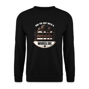 Schlammlawine Liebhaber Cocktail Getränk Essen Liebhaber Alkoholisch - Unisex Pullover - Schwarz - Vorne - Alina (178cm) & Michal (187cm)