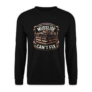 Schlammlawine Liebhaber Cocktail Getränk Essen Liebhaber Alkoholisch - Unisex Pullover - Schwarz - Vorne - Alina (178cm) & Michal (187cm)