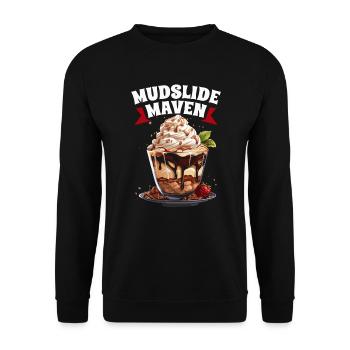Schlammlawine Liebhaber Cocktail Getränk Essen Liebhaber Alkoholisch - Unisex Pullover - Schwarz - Vorne - Alina (178cm) & Michal (187cm)