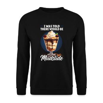 Schlammlawine Liebhaber Cocktail Getränk Essen Liebhaber Alkoholisch - Unisex Pullover - Schwarz - Vorne - Alina (178cm) & Michal (187cm)
