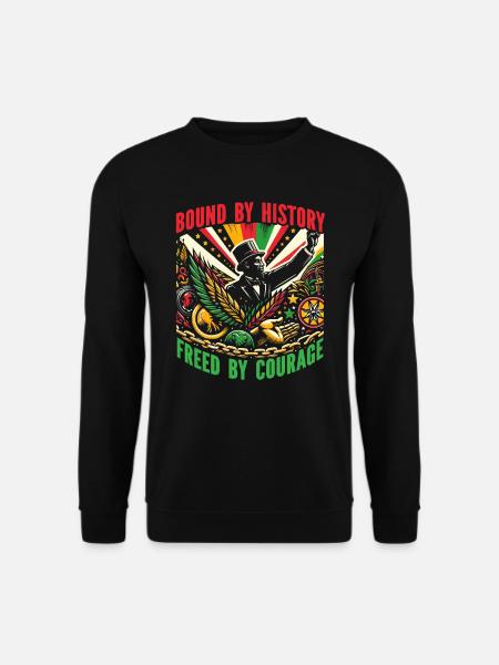 Proclamation d’émancipation African Juneteenth - Sweat-shirt Unisexe - noir