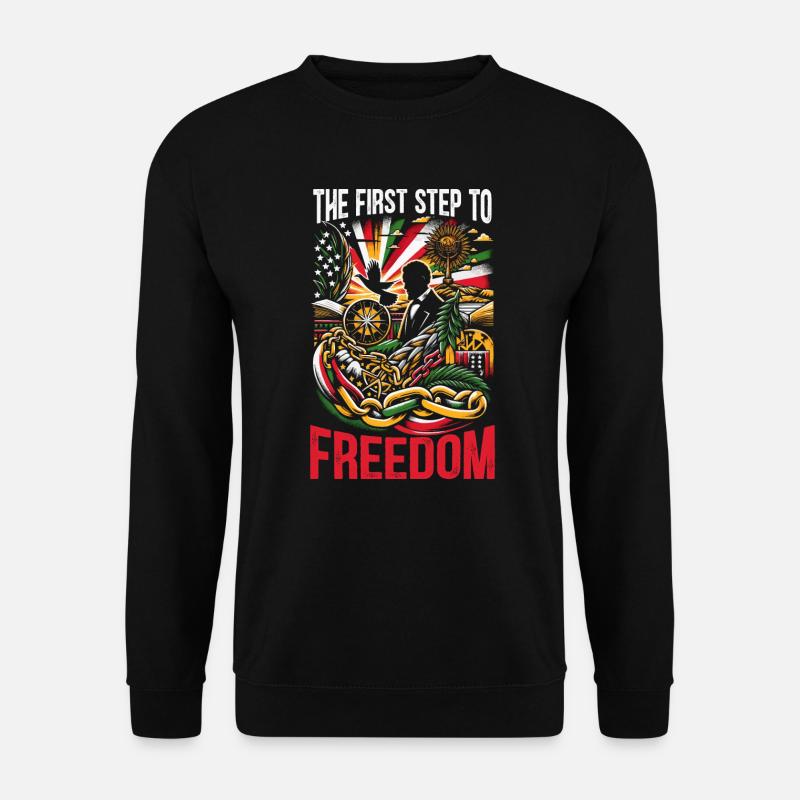 Emancipation Proclamation African Juneteenth - Unisex Sweatshirt - black