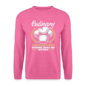 Kochkunst Lehrer Küche Koch Koch - Unisex Pullover - Pink - Vorne