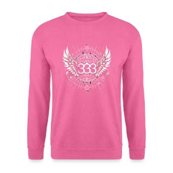 Engelszahl Spirituelle Begleitung Numerologie - Unisex Pullover - Pink - Vorne
