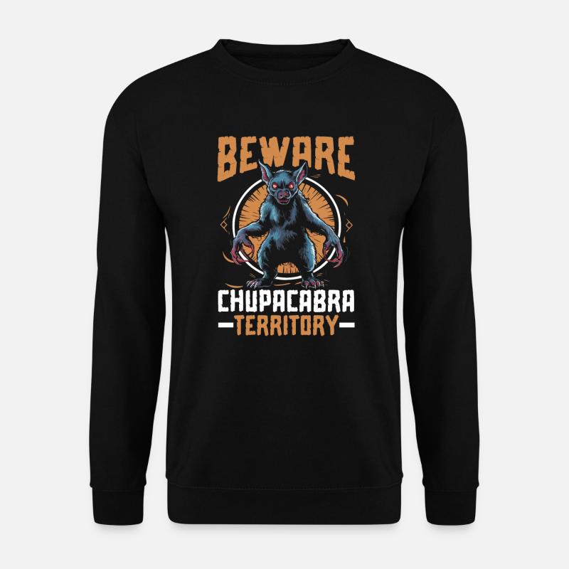 Chupacabra Legendäre Kreatur Bestie Kryptozoologie - Unisex Pullover - Schwarz