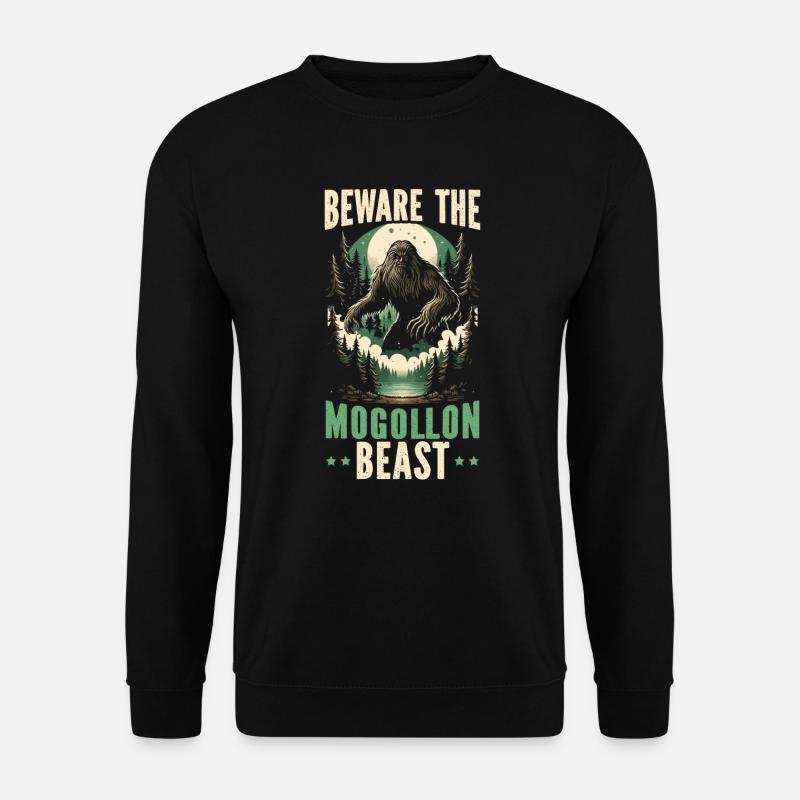 Mogollon Mostro Mitico Criptozoologia Criptide - Felpa unisex - nero