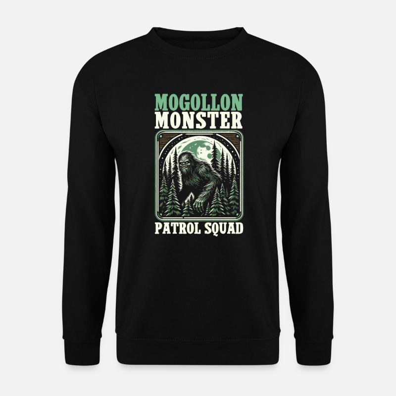 Mogollon Mostro Mitico Criptozoologia Criptide - Felpa unisex - nero