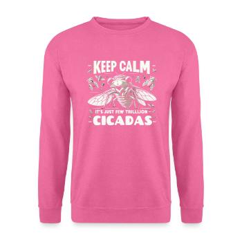Cicada Invasion Insect Brood Cicada Survivor - Unisex Sweatshirt - pink - Front