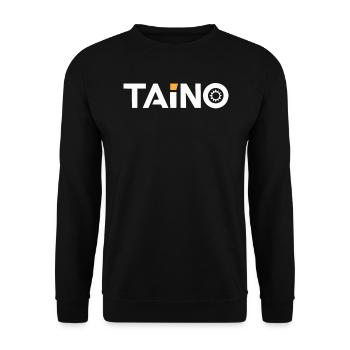 Taino-Indianer Puerto Rico Boricua Puerto-Ricaner - Unisex Pullover - Schwarz - Vorne - Alina (178cm) & Michal (187cm)