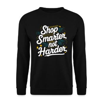 Dropshipping-Geschäft E-Commerce-Unternehmer - Unisex Pullover - Schwarz - Vorne - Alina (178cm) & Michal (187cm)