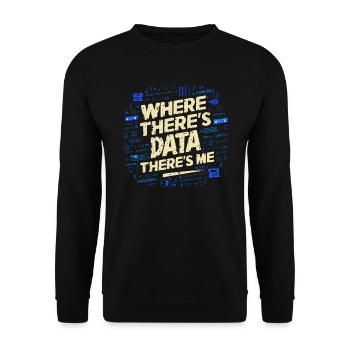Backend-Entwickler Programmierung Softwareprogrammierer - Unisex Pullover - Schwarz - Vorne - Alina (178cm) & Michal (187cm)
