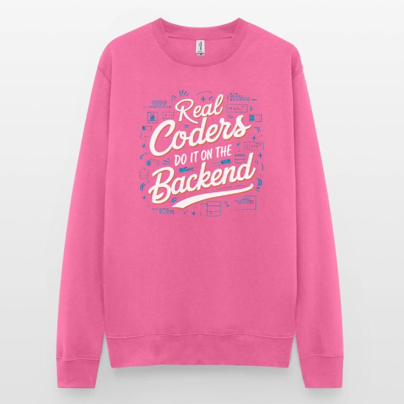 Backend-Entwickler Programmierung Softwareprogrammierer Unisex Pullover