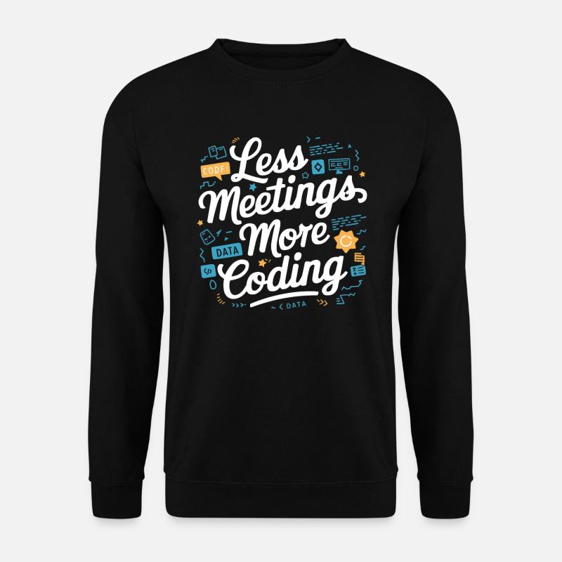 Backend-Entwickler Programmierung Softwareprogrammierer - Unisex Pullover - Schwarz