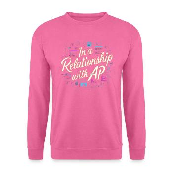 Programmeur logiciel de programmation backend - Sweat-shirt Unisexe - rose - Devant
