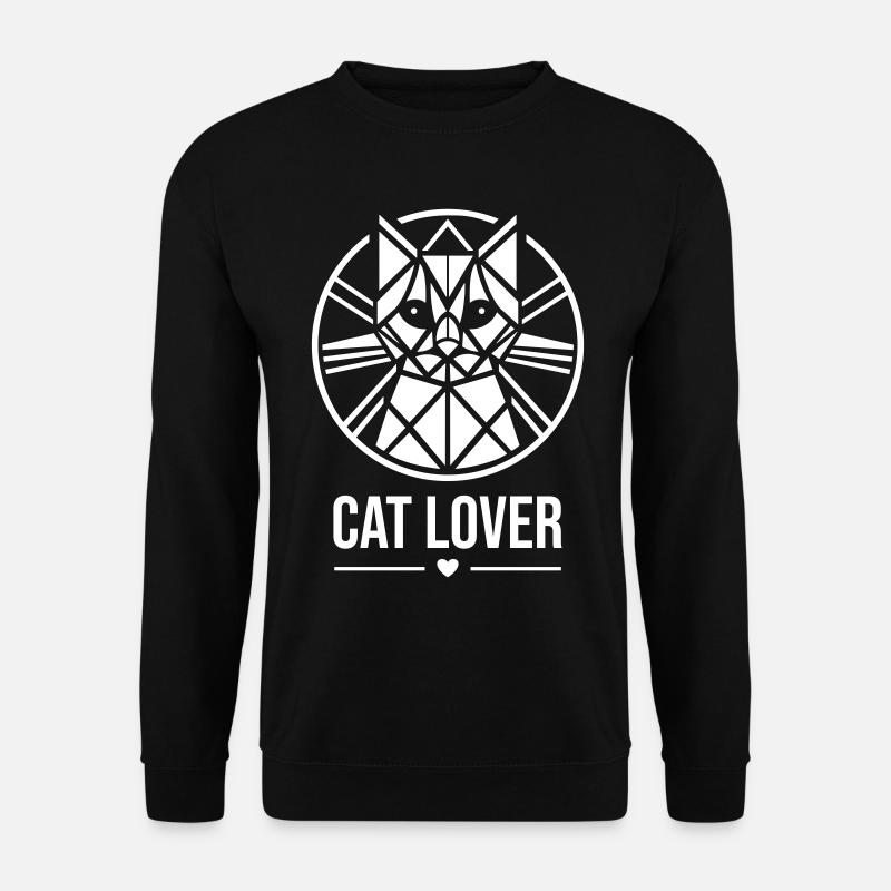 Catlover Cat Lover Design - Unisex Sweatshirt - black